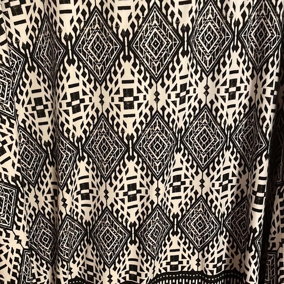 Aztec Print Maxi Skirt - Picture 2 of 3